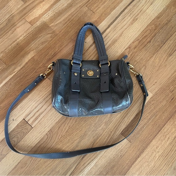 Vintage Marc Jacobs Pebbled Leather Turnlock Bag - Picture 1 of 13